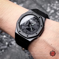 G-Shock Custom BYD Black Edition with Casioak Black Rubber Strap