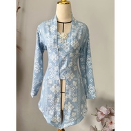 Kebaya Irish kutubaru/ long Balinese kebaya made of borneo crinkle material kebaya bali kebaya indon