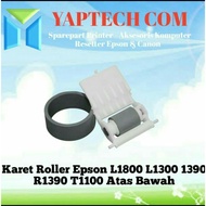 1 Set Rubber Pickup Roller Epson 1390 New Asf roller Epson L1800 L1300 Rubber Roller L1800 T1100