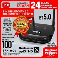 BLUETOOTH RECEIVER AUDIO 5.0 APTX HD OPTIC WIRELESS STEREO PX BTR-1500-