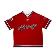 MERAH [ORIGINAL] Boxy Bulls RED Jersey RED #23 Blocke Core Edition - Basketball T-Shirt Tshirt Top N