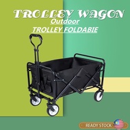 Outdoor utility folding wagon  5 inch wagon trolley, Outdoor tool truck,portable camping cart