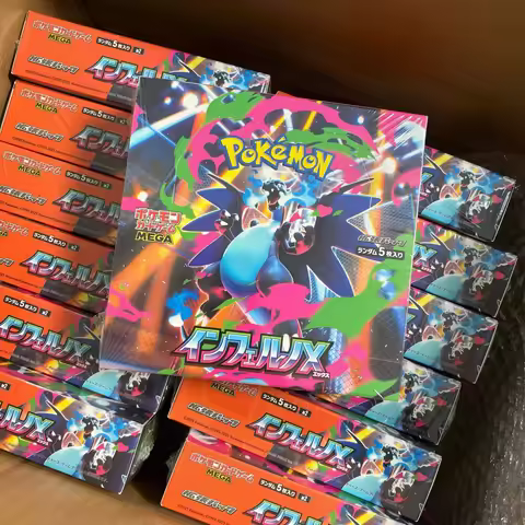 Pokemon M2 Mega Evolution Fire Dragon Hell Flame Japanese Supplementary Pack Ptcg Trading Card Rare 