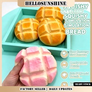 17cm Large Pineapple Bread Squishy ASMR Prop, Satisfying Slow Rising Squeeze Toy, for Content Creati