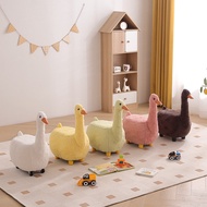 Cartoon Cartoon Goose Shaped Stool Animal Stool Creative Doorway Household Shoe Changing Stool Child
