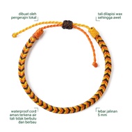 Gelang Pria Gelang Wanita Gelang Tali | Long live Handmade Waterproof Bracelet - Dandelion