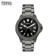 Fossil Men's Bannon Grey Metal Watch BQ2785SET