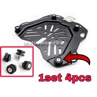 UNIVERSAL MOTOR REAR CASE TAIL BOX PLATE HOLDER BUCKLE HELMET BRACKET BASE PLATE ALLOY TOP BOX ALUMI