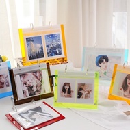 Acrylic Photo Frame Stand 2R 3R 4R Lomo Card Frame Photocard sleeve album ID Card Holder Instax KPOP