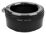 Fotodiox Lens Mount Adapter - Nikon Lens to Sony NEX E-Series Camera fits Sony NEX-3, NEX-5, NEX-5N,
