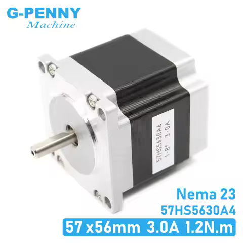 G-Penny Stepper motor 57x56 NEMA 23 3A 1.26N.m stepping motor 180Oz-in CNC engraving milling machine