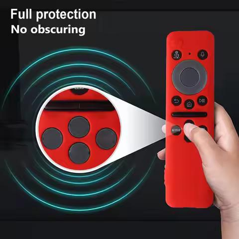 Silicone Remote Control Case Soft Shockproof TV Stick Cover for BN59-01432A/01432B/01432D/01432J/014