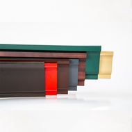 E18 Aluminum Alloy Eaves Groove Villa Eaves Groove Metal Finished Rain Watercolor Aluminum Groove Su