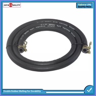 ✤ ❂ ☸ Lpg hose Sakura Japan 3 Layers LPG Regulator Hose Heavy Duty with FREE 2pcs hose clamp[RANDOM
