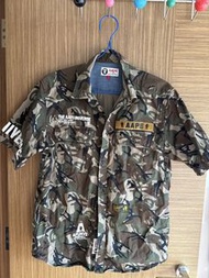 AAPE Camouflage 短袖襯衫