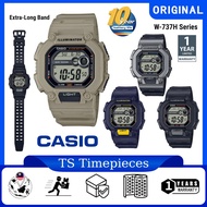 CASIO General W-737H Resin Band Men Watch Series W-737H-1 / W-737H-1A2 / W-737H-2 / W-737HX-1 / W-73