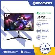 IPASON | Titan Army P27B2S QHD 2560*1440 240Hz IPS 27“ Gaming Monitor