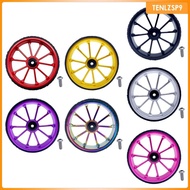 [tenlzsp9] , 100mm Accessories, Sealed Bearing Pushing Wheel, Bike for Birdy Bike, Foldable