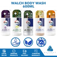 Walch Body Wash 600ml - Nourishing, Cleanse & Protect, Refreshing Hygienic Bath, Quality Ingredients