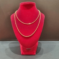 22k / 916 Gold Diamond Cutting Necklace