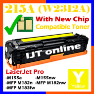 With New Chip (B/C/Y/M) Compatible Color Laser Toner W2310X 215X 215A W2310A Black / W2311A Cyan / W