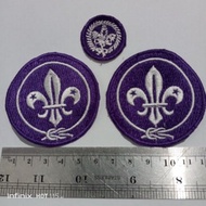 Bet Pandu / wosm Large 6x6cm full embroidery or 5 pcs wosm keci round