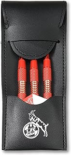 1. FC Köln Darts with Case and Flights Steel Darts Plus Bookmark I Love Cologne