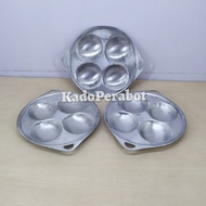 Loyang Cilor - Loyang Maklor- Loyang Telur 4 Lubang - Wajan Cilor