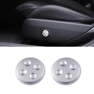 Car Styling Seat Adjustment Knob Button Switch Cover Trim For Mercedes Benz EQE 350 EQS 450 EQS580  