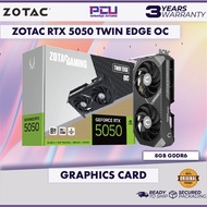 ZOTAC GAMING GEFORCE RTX 5050 TWIN EDGE OC 8GB GDDR6 128-bit VGA GRAPHIC CARD (3+2Y)