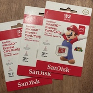 【全新】SanDisk microSD Express Card  記憶卡 Nintendo Switch 2 256GB