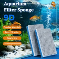 PETLUSCI Aquarium Filter Sponge 9D 9 Layers No Glue Bio Sponge High-Efficiency Filtration 魚缸過濾器