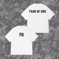 Fog FG TRENDDY T-shirt, oversize unisex t-shirt for men and women, 100% Cotton