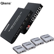 4K 2x6 HDMI Switch Splitter video Converter Vs 4k 120m HDMI cat6 Ethernet cable Extender Receiver