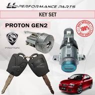 Proton Gen2 Gen 2 2005-2012 Key Set Starter Switch Kunci Pintu Start Kereta Door Lock Driver Started