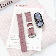 Slim Corduroy Strap Suitable for Xiaomi Band 7 8/8NFC 9/9NFC 10/10NFC 3/4/5/6/7 NFC Adjustable Watch