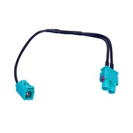 DWCX 2 to 1 Double Fakra Radio Antenna Adapter RNS RCD 510 310 315 210 to RCD330 fit for VW