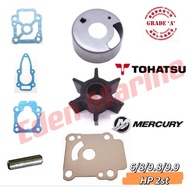 IMPELLER KIT for MERCURY / TOHATSU 6/8/9.8/9.9HP 2 st outboard