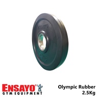 ENSAYO Olympic PLATES 2.5Kg / 1.25Kg Rubber Iron 2.5/5Lbs MicroPlate 2-Inch Barbel Weights 1pc/order