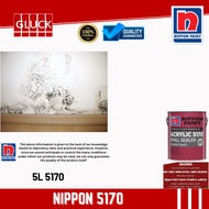NIPPON ACRYLIC WALL SEALER 5170 sealer untuk dinding bumbung waterproof 1L 5L