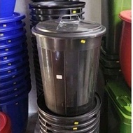 Tong hitam/pail w/cover 12g/Century 12G pail with Cover /Tong air 12G/Baldi/Tong/Tempayan/Baldi besa