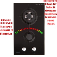 Kompor Tanam - Kompor Gas- Kompor Rinai Rb312Ngb Build In Hob 2 Tungku