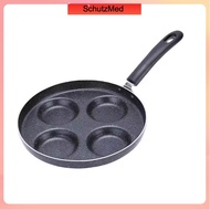 4 Hole Egg Fry Pan Aluminum Egg Frying Pan For Gas And Electric Stove Tops Nonstick 4 Egg Fry Pan