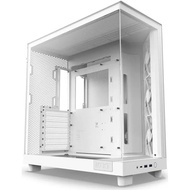 NZXT H6 Flow CC-H61FW-01 Tempered Glass ATX PC Case White