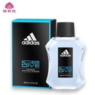 adidas - 阿迪達斯 - Ice Dive 冰點活力男士淡香水Edt 100ml (平行進口)
