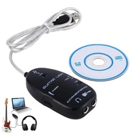 Audio Interface Recording Live USB Guitar Link Cable