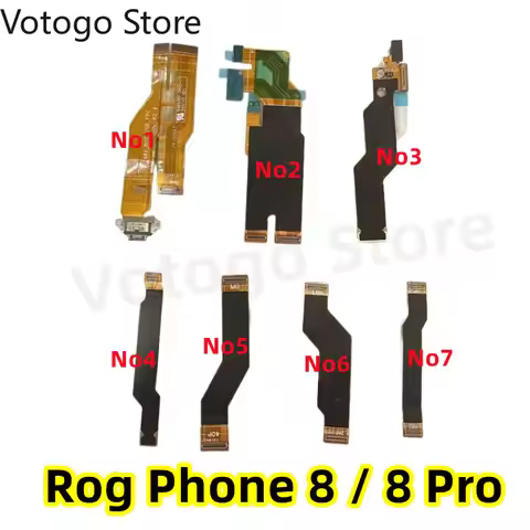 Repair For ASUS ROG Phone 8 / 8 Pro USB Charging Port Dock LCD Touch Digitizer Camera Sensor Motherb