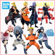 QAZWS Banpresto ของแท้ตัวการ์ตูนฟิกเกอร์นารูโตะ Haruno Sakura Itachi Sasuke Kakashi PVC โมเดลหุ่นสะส