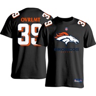 OVERLIMIT TSHIRT AMERICAN FOOTBALL T-SHIRT | Oversized t-shirts | STREETWEAR | BRONCOS 39