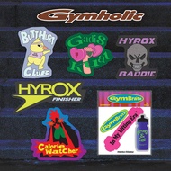 Gym Hyrox Calorie Watcher Gadis Kuat Stickers Waterproof